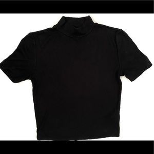 Babaton Mock Neck Shirt